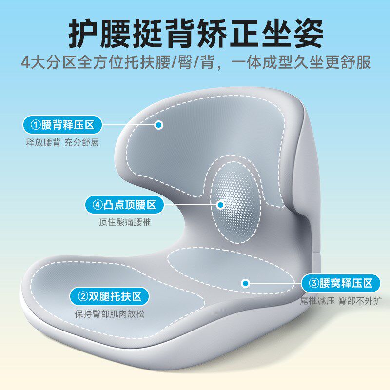 思莱宜汽车d腰靠护腰靠垫车载靠背垫腰垫护腰神器主驾驶座座椅腰