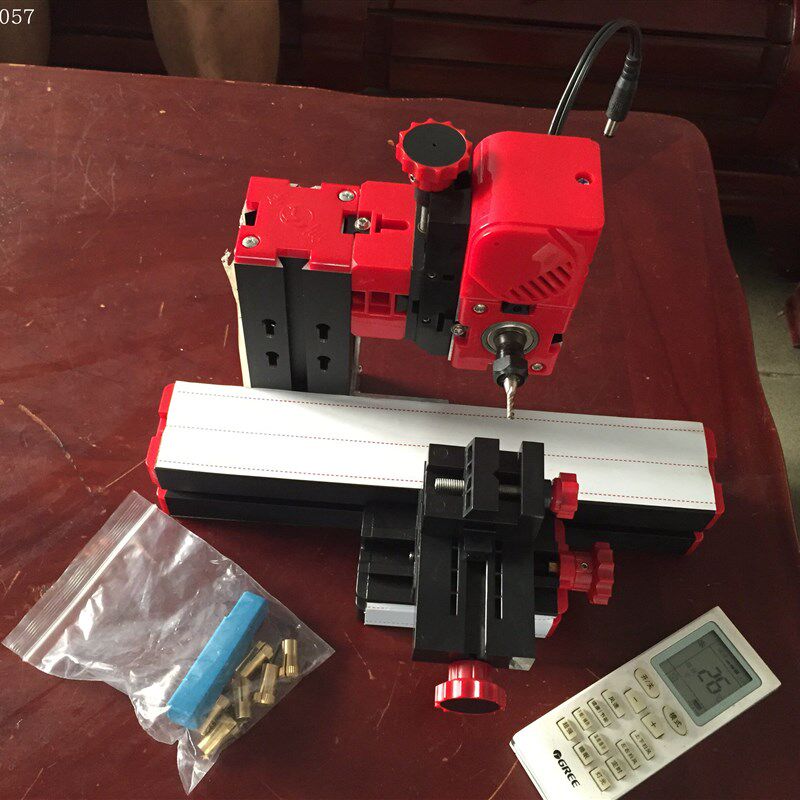 微型教学类小型立式铣床 教学机床 组合型式卧两用机