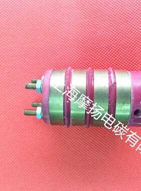 电机集电环4路 外径35X内径10X高56MM 碳刷导电滑环 【规格齐全】