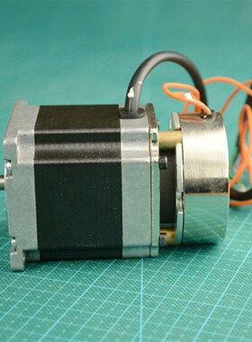 JUGETEK NEMA23步进电机 带抱闸 断电刹车电机 56mm 1.3Nm 2.8A