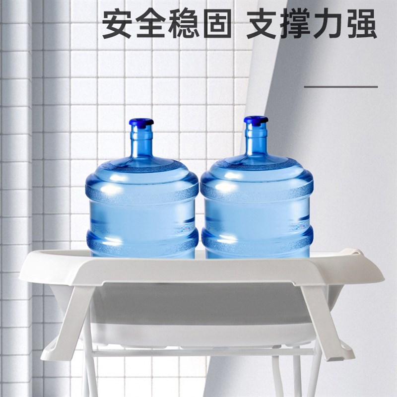 免弯腰可折叠婴儿洗澡盆宝宝浴y盆架子盆收纳架沐浴盆小孩加高浴