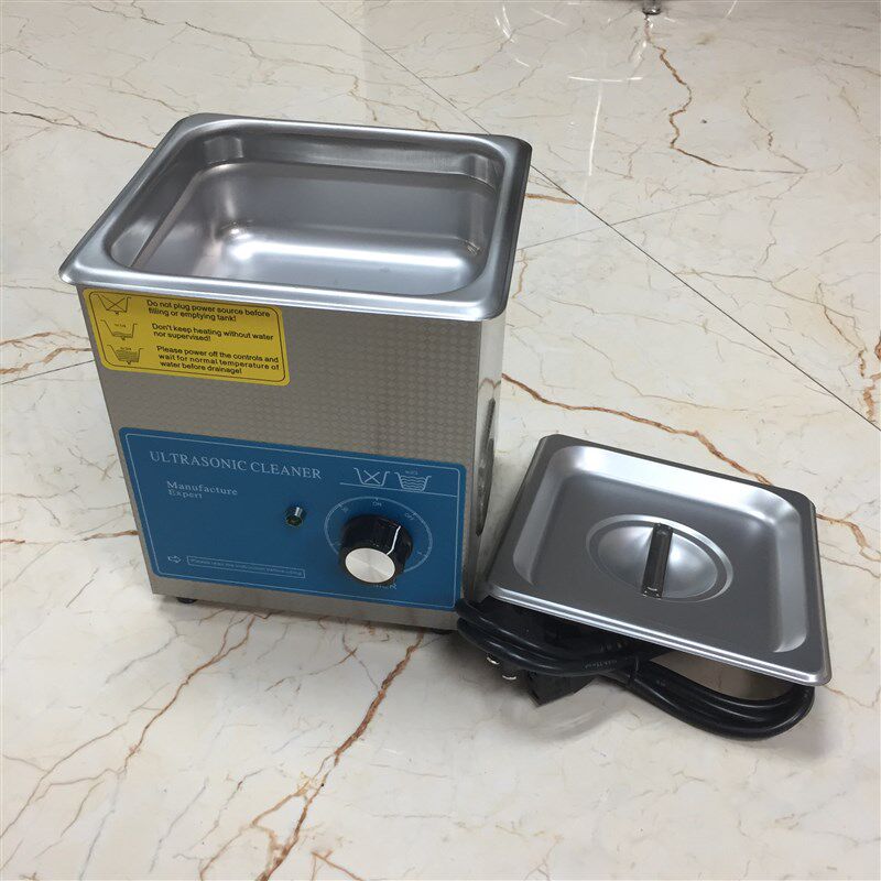 眼镜清洗机60W功率超声波珠假牙手表清洗仪器工业家用2L带盖子