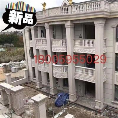 大理石阳台栏杆石雕a扶手压板楼梯花瓶柱别墅护S栏围栏方柱大柱窗