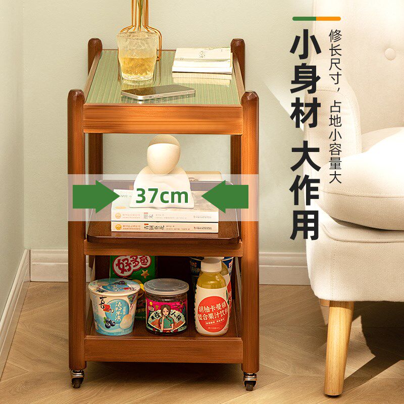 可移动边几小桌子k茶几沙发旁侧边柜方几简易家用床头网红迷你角