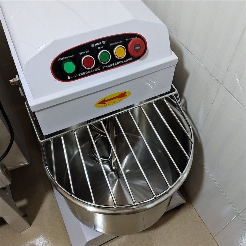 厨麦商用和面机h20H30变频静音双动双速打面机搅拌机10/15/25公斤