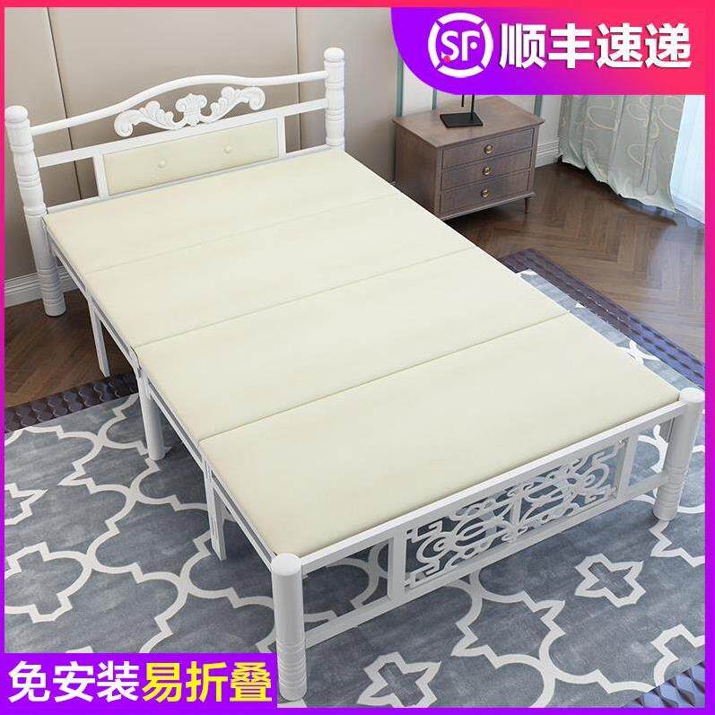 四折懒人沙发f帐篷双人双人床折叠床单人结实耐用硬板多功能小床