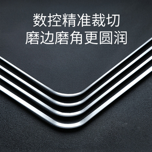 磨砂桌垫台面保护垫子黑色茶几桌布书桌透明O桌子桌面胶枱垫软玻