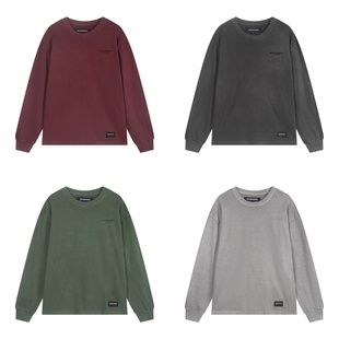 Boy圆领薄卫衣打底衫 T恤秋冬City 日系NBHD300g长袖 重水洗做旧