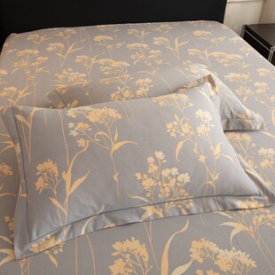 简约全棉被套单件100磨毛被罩单x人学生三件套1.5m150x200x230