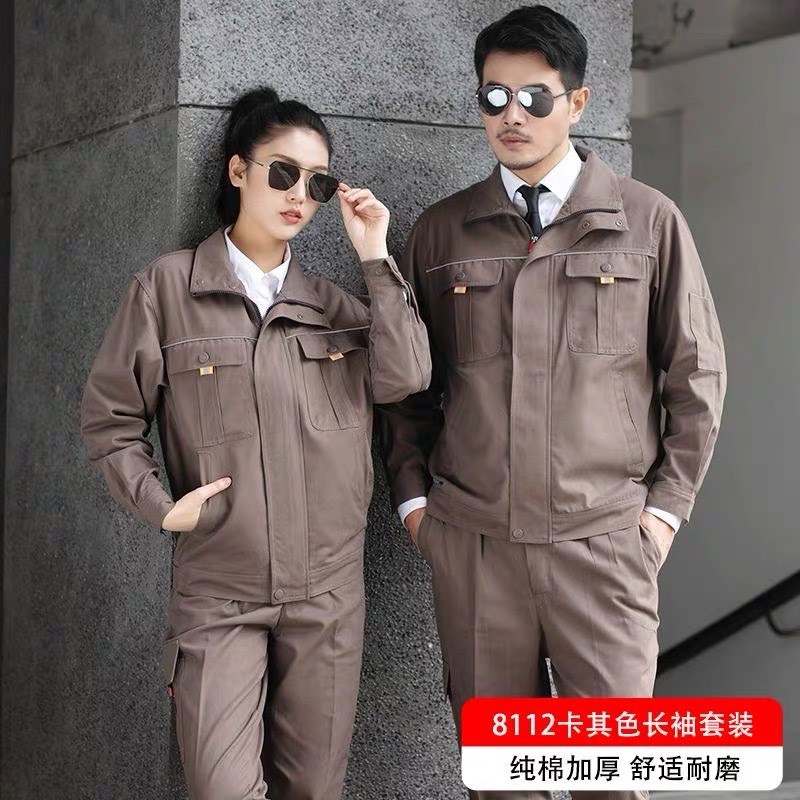 工作服耐脏定g制防烫耐磨加厚电焊车间工厂维修劳保工人工装男
