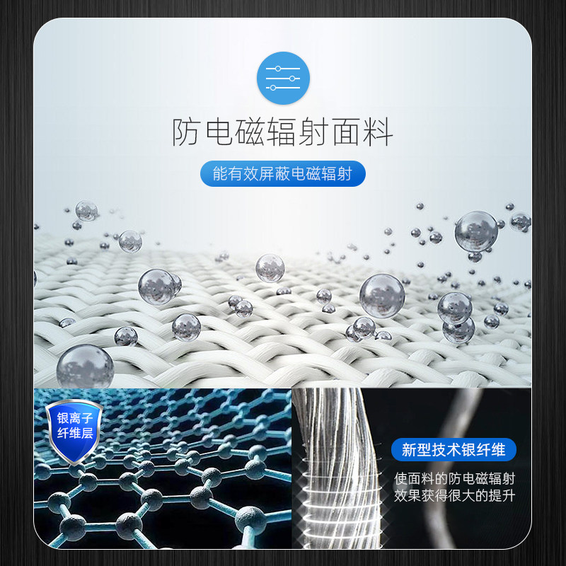 防电磁辐射大褂工作服q信号基站发电站微波屏蔽金属纤维防护服定