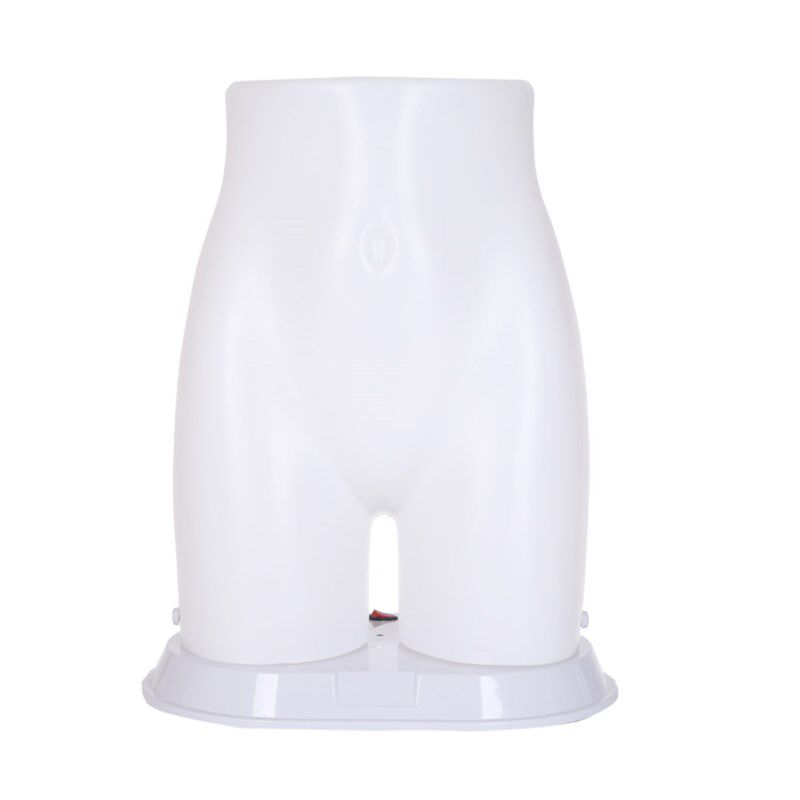 灯光内裤模特男女内裤台假臀屁股模特白色塑料内裤展Y示道具半身