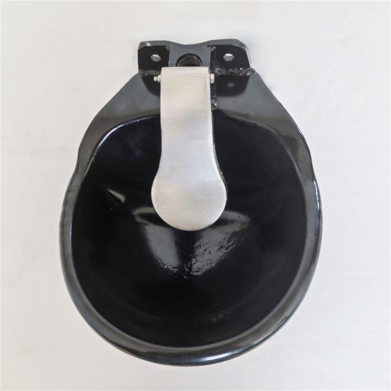 动物饮水碗 加厚钢板牛马羊自动D饮水碗 大号牛用养殖器械饮水器
