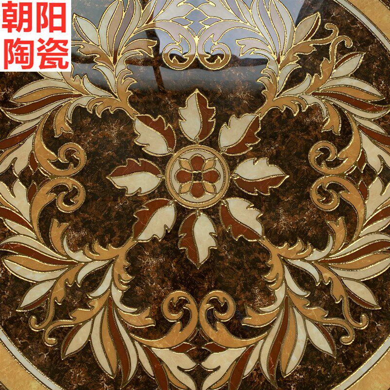 地拼花瓷b砖800微晶石客厅拼花地砖 入户玄关拼图地砖抛晶砖地毯