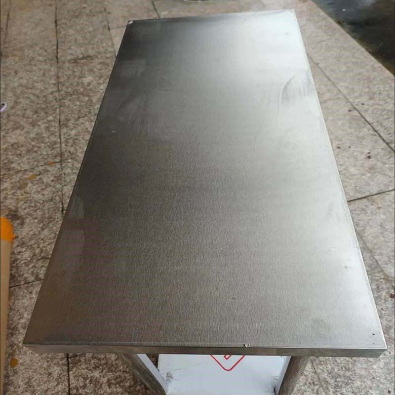 特厚不锈钢架子操作台定s制置物架两层厨房白钢工作台切菜剁肉桌