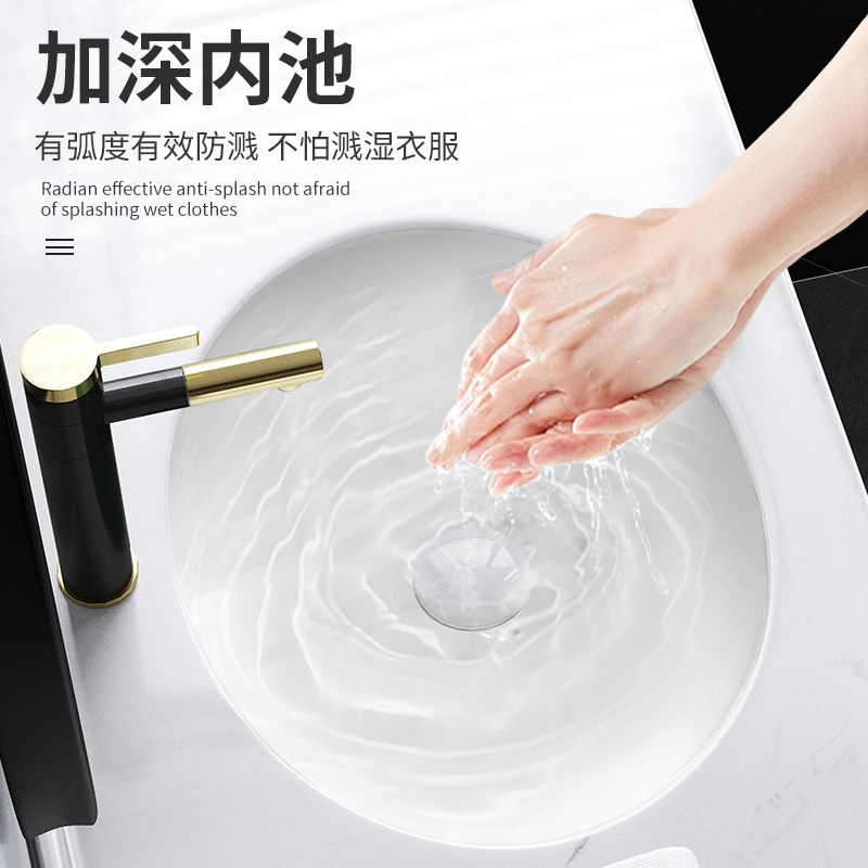 卫生间嵌入式台下盆椭圆形洗脸台盆台下盆洗手盆陶瓷