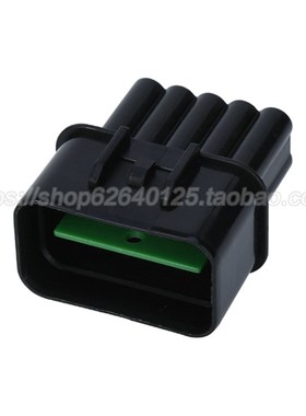 10孔汽车连接器 现代起亚大灯插头 黑色 含端堵 DJ7101Y-2.2-11