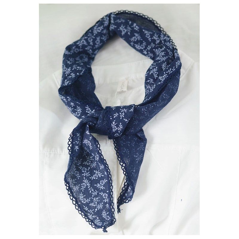日系棉麻薄款三角巾 女夏季文艺碎花百搭装饰小领巾发带包带韩国,纺织面料/辅料/配套,服装加工设备,淘宝优惠券,粉丝福利购,淘宝优惠卷
