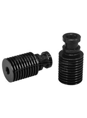 3D打印机配件 E3D-V6散热管 远程 1.75/3.0MM通用 经典纯黑色