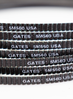 进口盖茨Gates广角带5M500 5M515 5M530 5M545 5M560传动车床皮带
