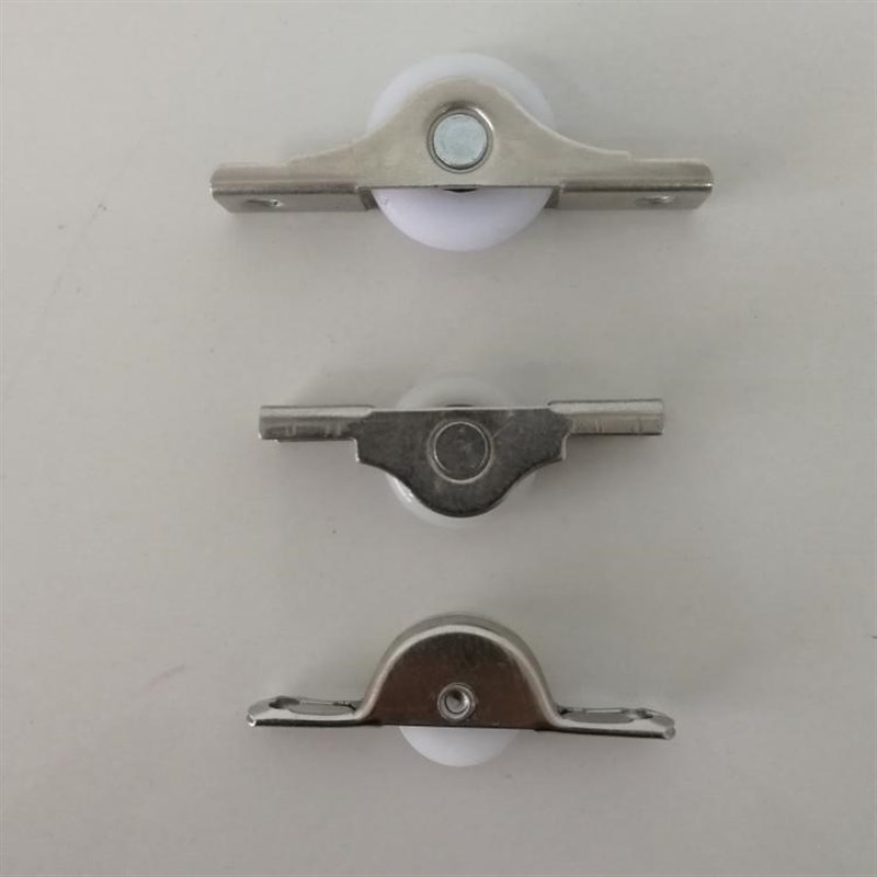 门窗小滑轮 商用荷台冷冻柜工作台移动门底辘 奶茶吧台柜门配件图片
