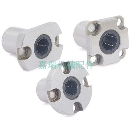 圆法兰紧凑型直线轴承LME52/LME53/LMG52/LMG53-d6 8 10 12 16