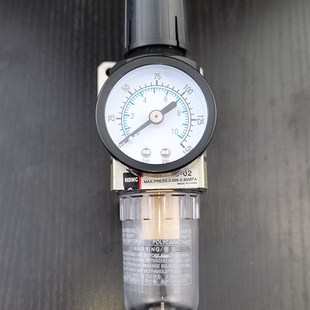 P系列用二分牙双点组合铜滤芯气源处理器SMC型AW2000 02调压阀