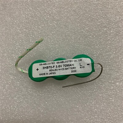 原装VARTA 3HB70-F 3GB70-F 3.6V 70MAH 3/80H NI-MH 充电电池