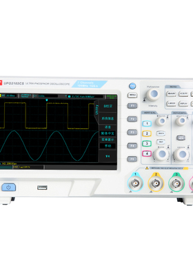 优利德示波器UPO2072CS/2074CS/2102CS/2104CS数字荧光存储示波器