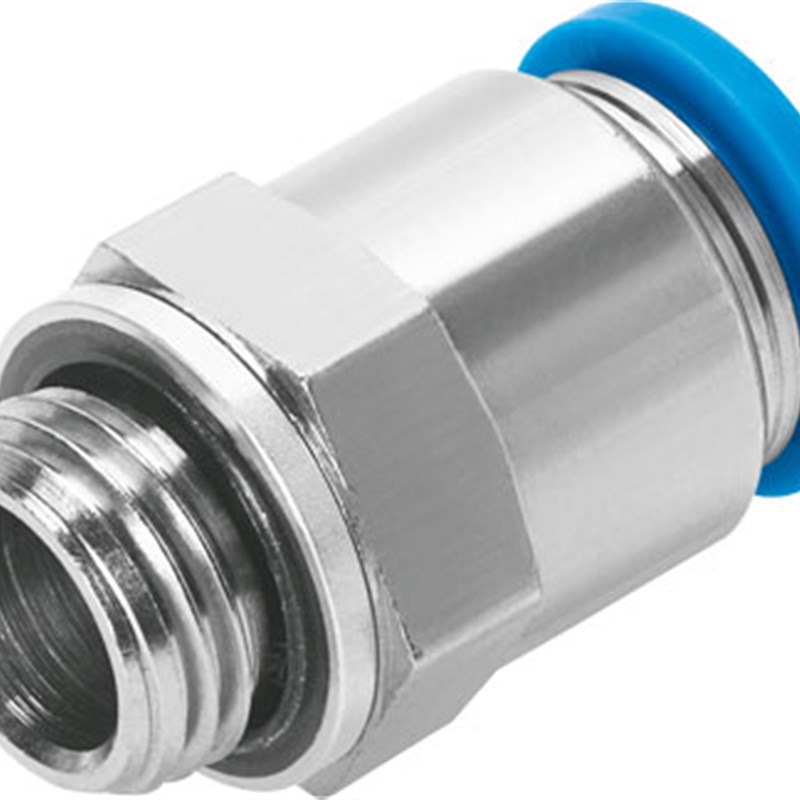 费斯托  FESTO G螺纹接头 186098 QS-G1/8-8  现货