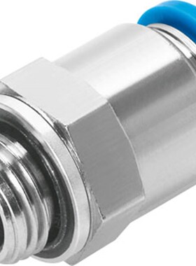 费斯托  FESTO G螺纹接头 186098 QS-G1/8-8  现货