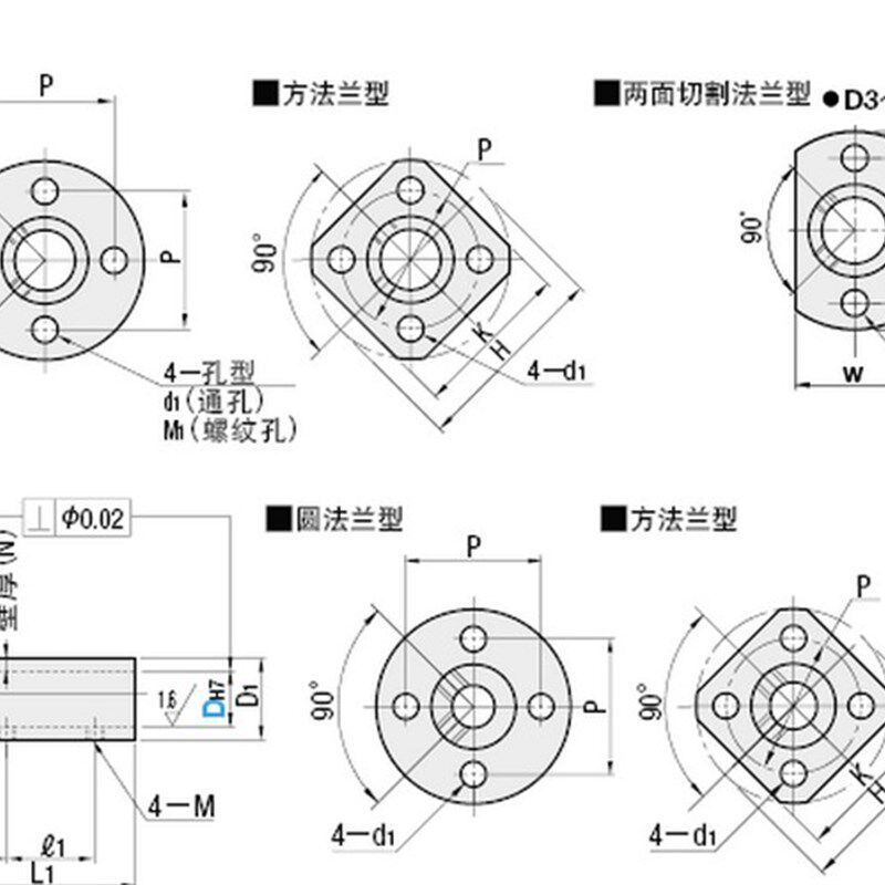 导向轴支座 光轴支座STHRBT STHRT SSTHRT STHCBT STHCT SSTHCT