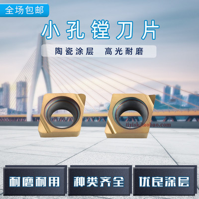 镗孔刀片小内孔刀片CCGT030102/040104L-F替换TN60 金属陶瓷涂层