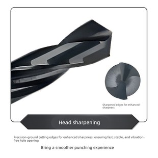 高速钢直柄加长钻麻花钻头深孔氮化3 300 14x200 400