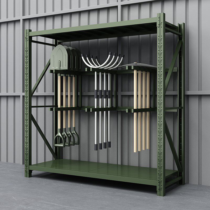 重型防暴盾牌安保器材存放架应急物资工具铁锹铁镐架仓储设备货架