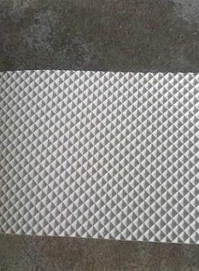 永利 YONGLI P25-24/1白色钻石纹PU PVC 2.1MM食品级传输送皮带