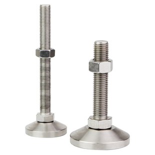 M14 不锈钢重载脚杯 WAB02 L150 L100 L50 M12 D60 D40 怡合达