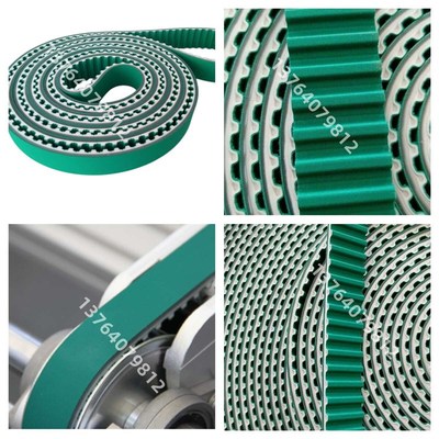 太阳能光伏输送皮带30-T10-4630-NFB-NFT+2PU绿布同步带电切片机