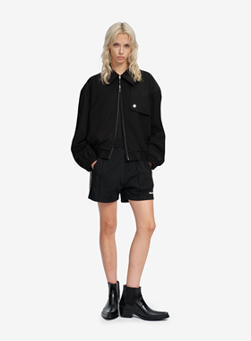 PROJECTJOIN非对称饰带运动短裤 男女同款