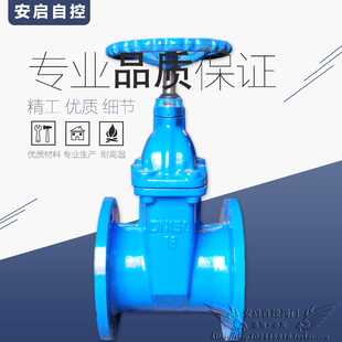 Z45X-16Q消防阀门自来水暗杆软密封法兰闸阀DN50 80 100 150 200