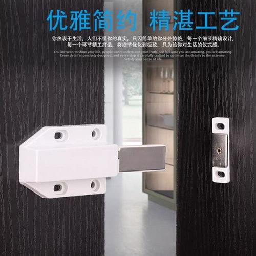 柜门吸自弹器自动开门反弹磁吸免拉手按压式消防栓回弹衣柜橱柜碰