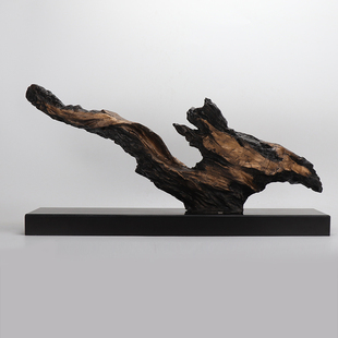 后现代新中式 饰品样板房间P抽象雕塑工艺品摆 酒店门厅艺术品软装