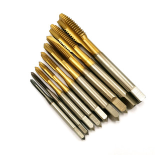 不锈钢专用丝锥 含钴镀钛先端丝锥 机用螺尖丝攻M2.5 M3.54681012