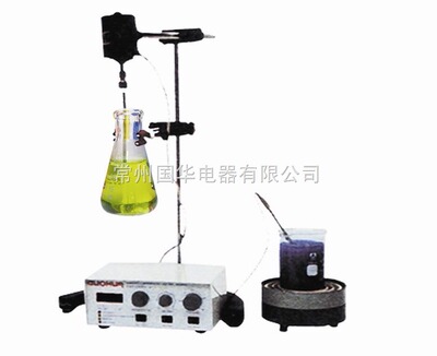 常州国华 JJ-3数显控温定时电动搅拌器 一级代理