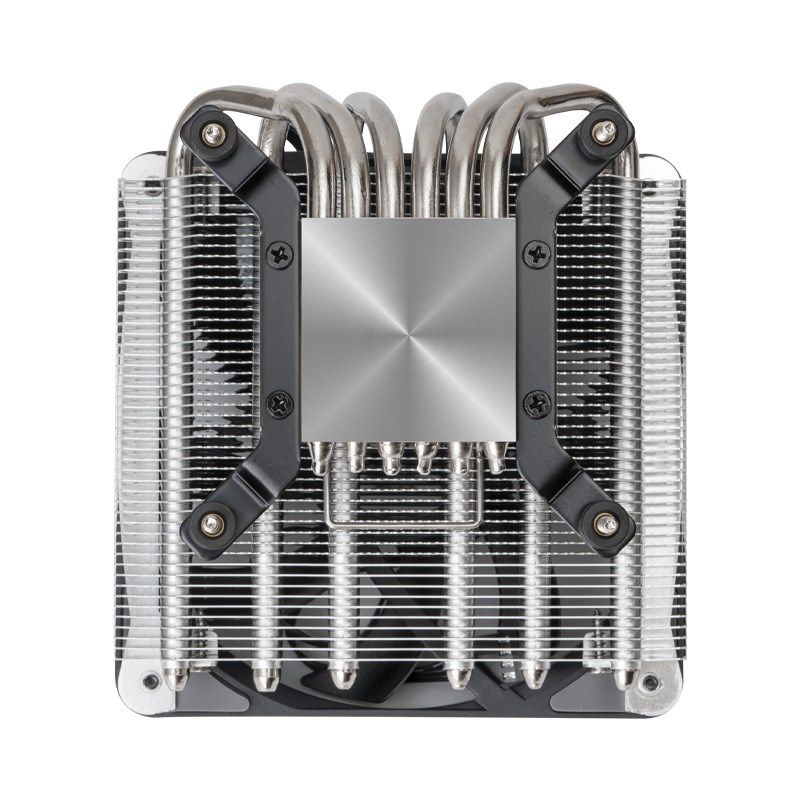 尔英散热器itxi下压式六铜管风冷cpu台式机电脑主板1700规格静音