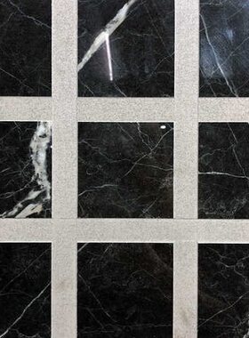 加厚卫生间仿通体i大理石800800淋浴房浴室防滑地砖拉槽地板瓷