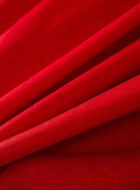 欧式婚庆四件组大红色结婚房牀上用品刺绣长绒棉Y新婚礼六件套