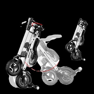 48v大动力折叠电动车便捷式电动代F步车成人代步超轻便携代驾两轮