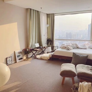 地毯水泥地直接铺毛胚房地毯w防滑加厚环保卧室防潮水泥地面地垫