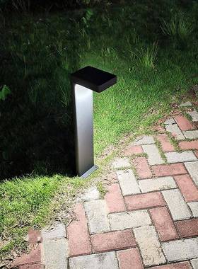 新款庭时尚LECP1217/CD草灯方形太阳能院灯园绿道公草地别坪墅小